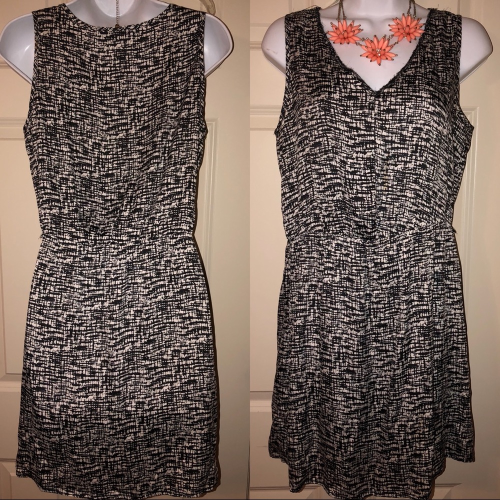 Black & White Soft Dress